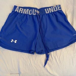 Blue Under Armour Athletic Shorts